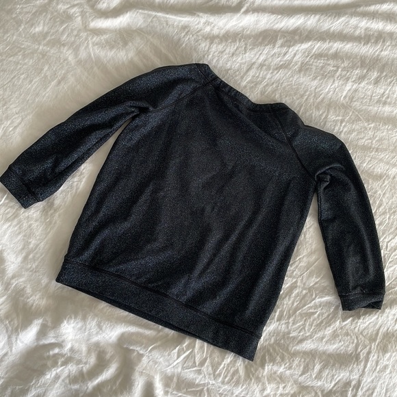 Marc by Marc Jacobs shimmery navy sweatshirt - Picture 3 of 3